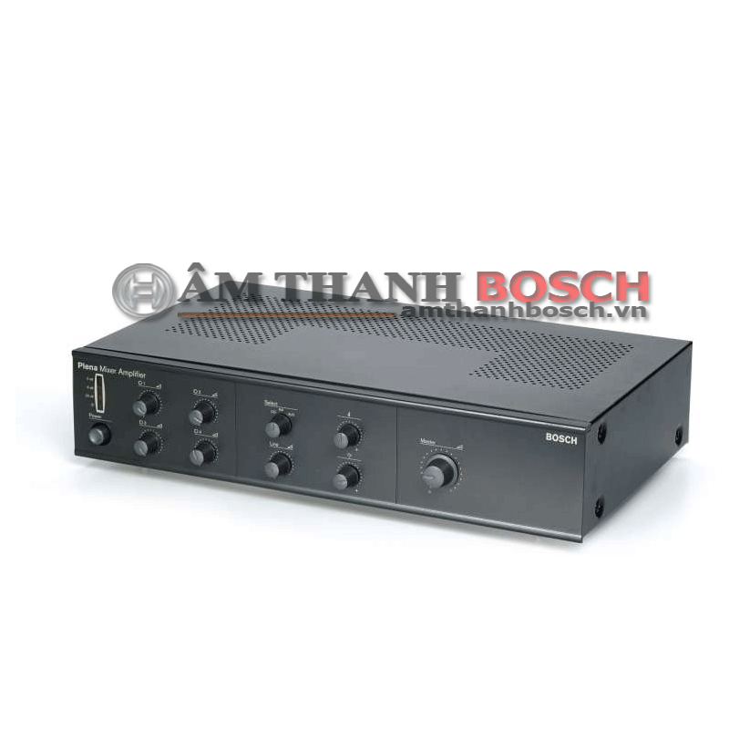Âm ly kèm trộn âm 180/120W, 2 vùng Zone Bosch LBB 1914/10