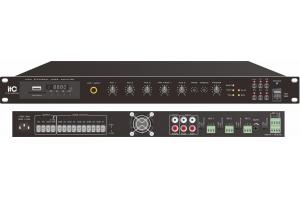 Amply 5 vùng loa ITC TI-B500DTB 500W, phát nhạc MP3, FM, Bluettooth