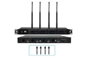 Bộ thu Mic không dây ITC, hỗ trợ 4 Mic: TS-354UH