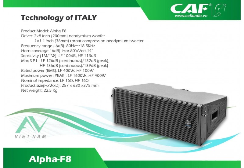 CAF Alpha-F8