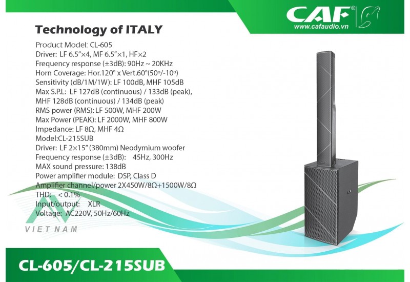 CAF CL-605 / CL-215SUB