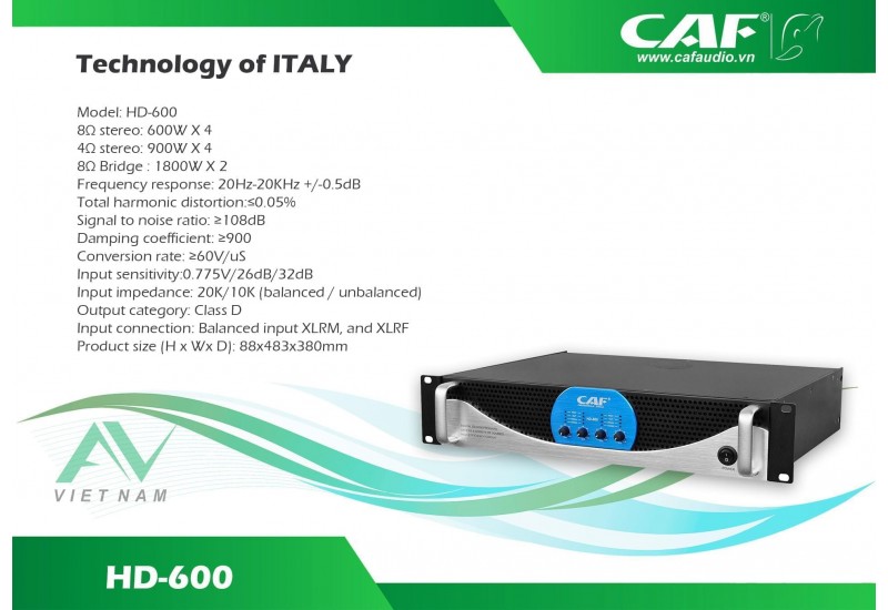 CAF HD 600