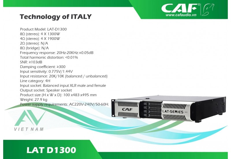 CAF LAT D1300
