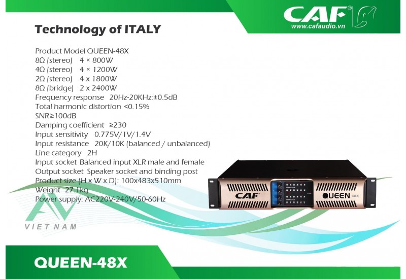 CAF QUEEN 48X