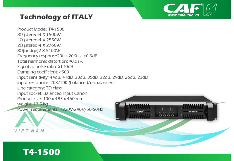 CAF T4-1500