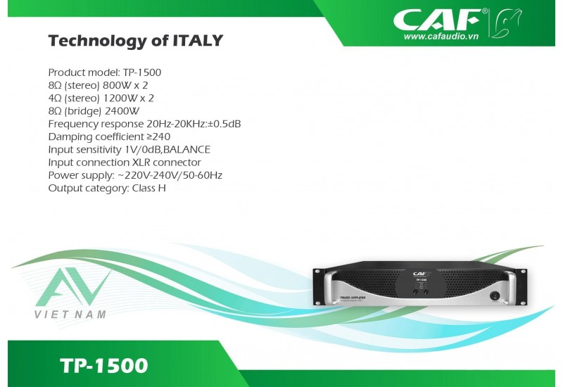 CAF TP-1500