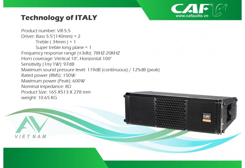CAF VR 5.5