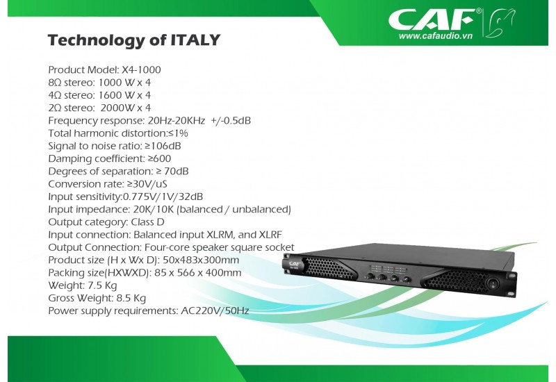 CAF X4-1000