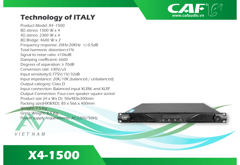 CAF X4-1500