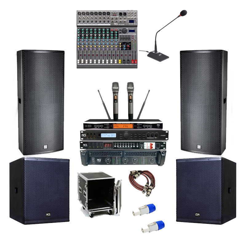 Combo Dàn Âm Thanh Hội Trường Cho Diện Tích 80-100m2