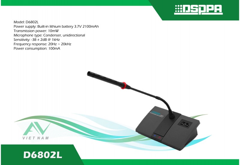DSPPA D6802L - Micro chủ tọa không dây 2.4G