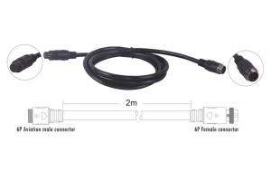 Dây nối dài 2m 2 đầu giắc đực, giắc cái ITC: TS-02D