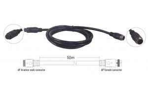 Dây nối dài 50m 2 đầu giắc đực, giắc cái ITC: TS-50D