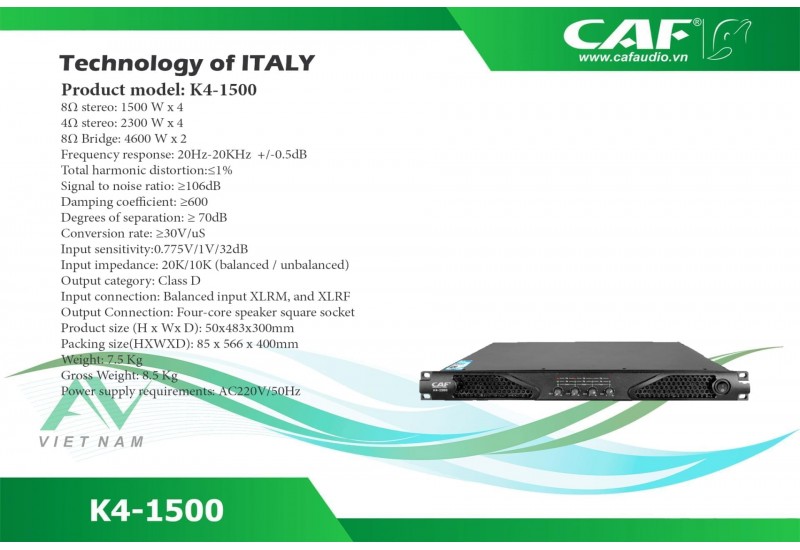 CAF K4-1500
